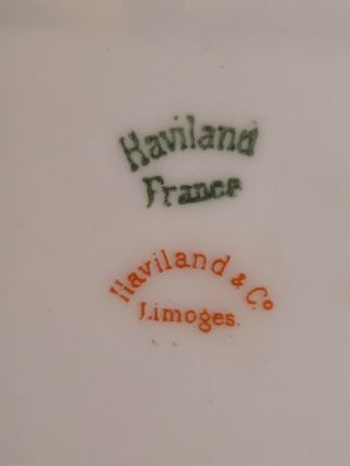 Limoges Antique Haviland Serving Dish by M.  Redon 11 1/2 