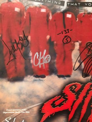 Slipknot RARE SIGNED first album era poster 2