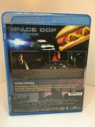 Space Cop Blu Ray Red Letter Media RLM RARE 2