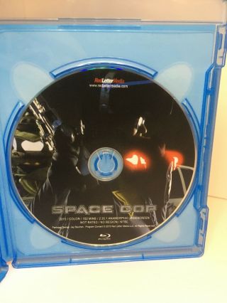 Space Cop Blu Ray Red Letter Media RLM RARE 3