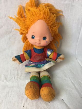 Vintage Rainbow Brite Doll 1983 Hallmark Cards Mattel Dress 11 " 2 Of 4