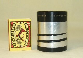 Meopta MEOSTIGMAT 1,  3/50mm.  ф52,  5 projector Lens,  rare 2