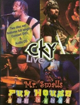 Cky Live At Mr Smalls Dvd/cd Extremely Rare Only 1000 Copies Printed In 2007