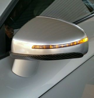 Mk2 Audi Tt Tts Ttrs Osir Carbon Fiber Wing Mirror Covers Rare Discontinued