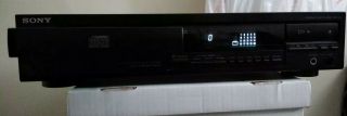 Rare Vintage Sony Cdp - 291 Cd Player Made In Japan & Vtg Music