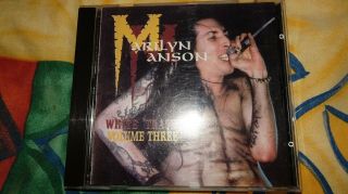 Marilyn Manson White Trash Vol.  3 Cd Rare