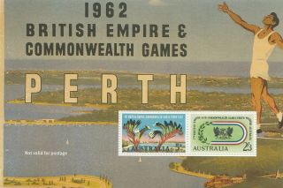 1962 Commonwealth Games Special Miniature Sheet.  Muh.  Very Rare,