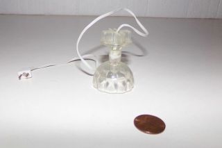 Vintage Dollhouse Miniature Electric Lamp