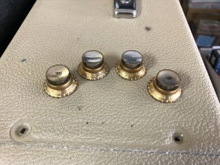 Vintage Gibson Gold Top Hat Refelector Knobs 1961 1962 1963 1964 1965 1966 Rare