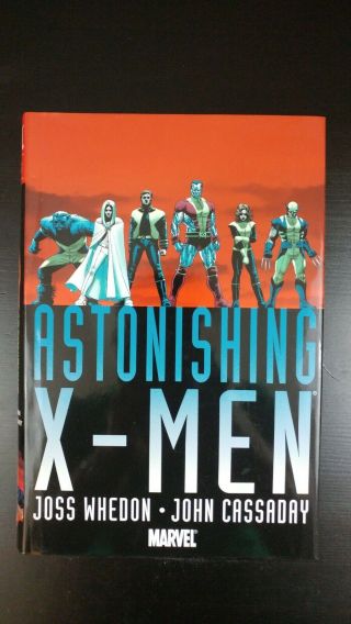 Astonishing X - Men Marvel Omnibus By Joss Whedon Hardcover Hc,  Rare Oop