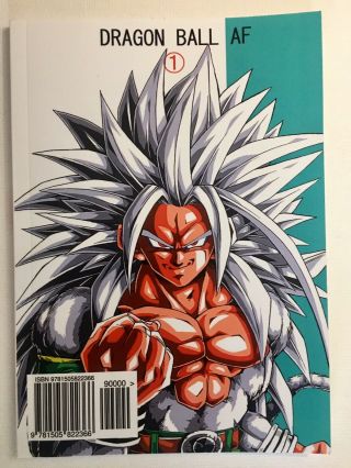 Dragon Ball Af English Manga Volume 1 By Young Jijii,  Ultra Rare & Out Of Print