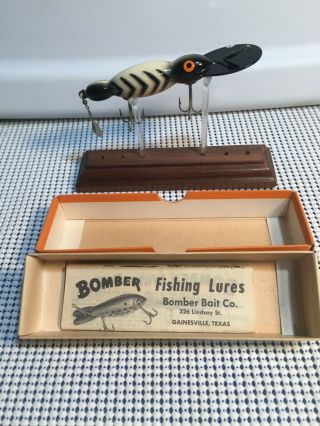 Really Wooden Bomber Waterdog In Correct Box With Insert