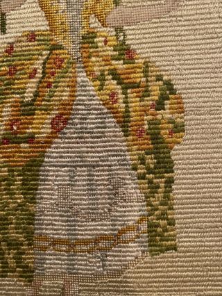 Antique Embroidery Picture Wool Work Tapestry Type 3