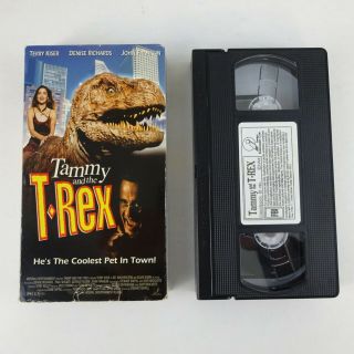 Tammy And The T - Rex Vhs 1994 Imperial Htf Rare