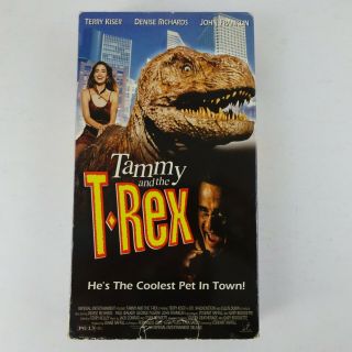 Tammy and the T - Rex VHS 1994 Imperial HTF Rare 3