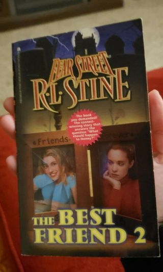 Extremely Rare Htf R.  L.  Stine Fear Street Book 50 The Best Friend 2 Two Sequel