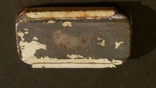 Vintage PFLUEGER SPLIT SHOT SINKERS Bulldog Tin Box Empty 2