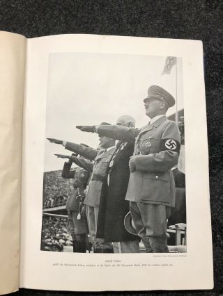 Olympia 1936 - Band 2 RARE Berlin Olympics 1936 HC Book Full Photo Cards 3