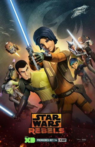 Star Wars Rebels 2 Poster Or Canvas Picture Art Movie Car Game Film A0 - A4