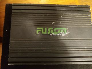 Old School Fusion Fp - 1002 2 Channel Amplifier,  Rare,  Power Plant,  Sq,