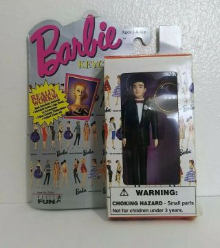 Barbie Ken Key Chain Mattel Teen Age Fashion Model Introduced 1960 714 - 0