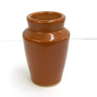 Antique 1800s English Brown Stoneware Crock Cream Pot In 2