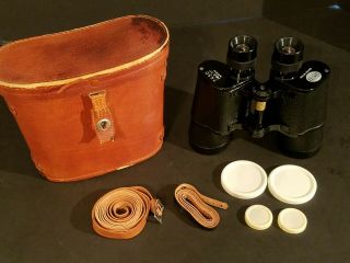 Vintage Rare Globe Binoculars 7 X 50 Field 7.  1 With Case