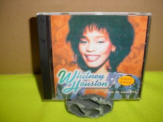 Very Rare Whitney Houston Cd Live In Concert (abs Production ‎abs1760) Australia