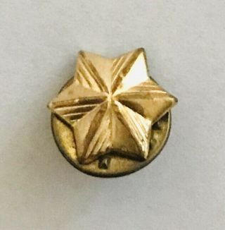 Girl Guides Small Achievement Star Pin Badge Rare Vintage (h9)