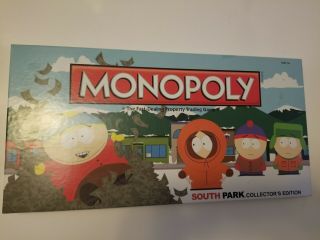 South Park Monopoly Collectors Edition Rare Vhtf (1) Piece Missing