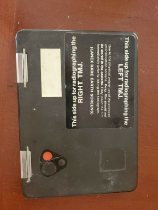 X - Ray Cassette 7 X 5 Incheslanex Rare Earth Screens Tmj Cassette