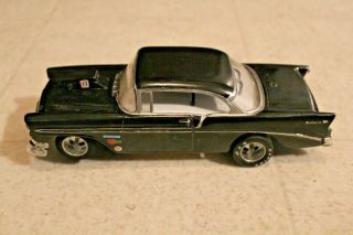 1/24 1956 Black Belair Slot Car 1/24 H & R Racing Vintage Rare Custom