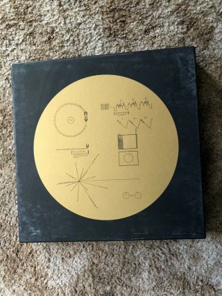 Nasa Rare Voyager Golden Record 40th Anniversary Edition Box Set 3 Vinyl Lp Set