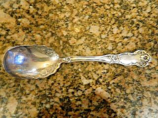 Oneida Silverplate Flatware Floral 1 Simeon L George H Rogers 1910 Sugar Spoon