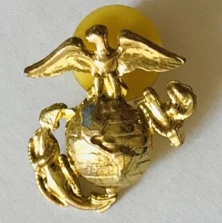 United States Marine Corps Lapel Pin Badge Some Wear Rare Vintage Military (h11)