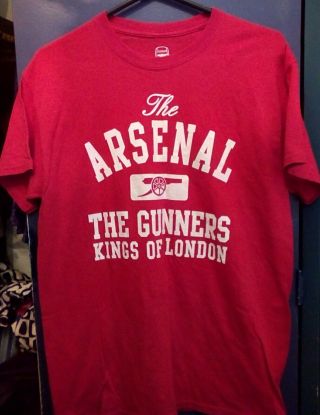 Arsenal Fc Tshirt Mens M Official.  Product Rarely Worn