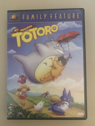 My Neighbor Totoro (dvd,  2002).  Rare Pre - Disney 2002 Fox Dub