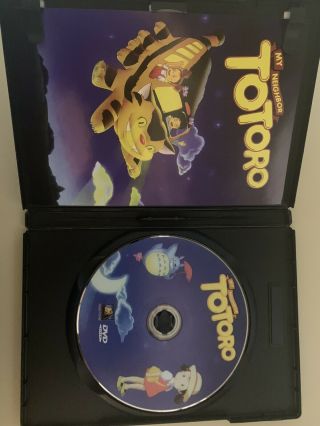 My Neighbor Totoro (DVD,  2002).  RARE PRE - DISNEY 2002 FOX DUB 2