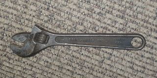 Vintage " Crescent " 6 In,  Adjustment Wrench,  Old Tools Antique Estate Find