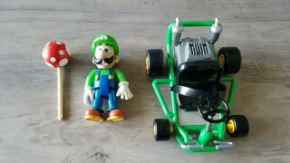 Toy Biz Nintendo Mario Kart 64 Figure Luigi From 1999 Very Rare