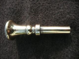 Rare Old French Flugelhorn Mouthpiece Sudre " Bassins Concentriques " See The Cup