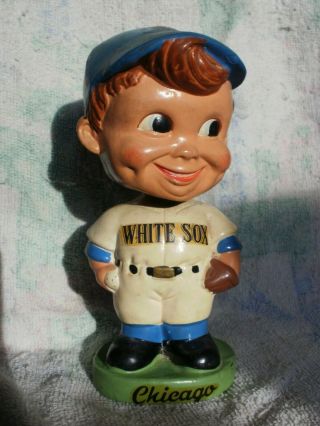 Vintage Rare 1960s Chicago White Sox Bobblehead Pitcher -