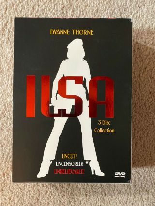 The Ilsa Trilogy 3 - Disc Dvd Set Anchor Bay Rare Oop