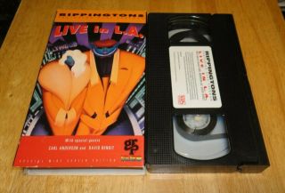 Rippingtons Featuring Russ Freeman: Live In L.  A.  (vhs,  1993) Rare Jazz Music