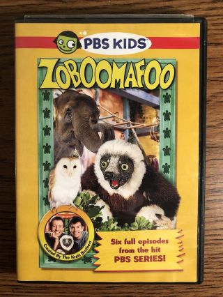 Zoboomafoo: With The Kratt Brothers (dvd,  2008) Pbs Kids Region 1 Oop Rare