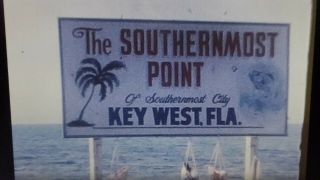 Rare Vintage 8mm Home Movie Film Vacation Trip Key West Florida And Utah Ut M10