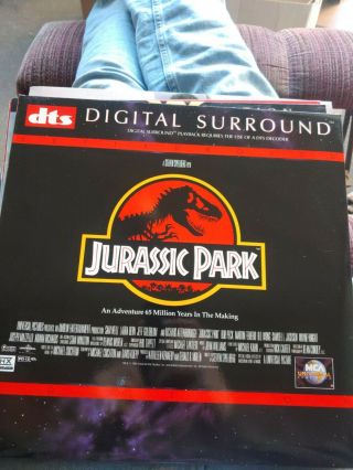 The Lost World Dts 2 - Laserdisc Ld Widescreen Format Jurassic Park Very Rare
