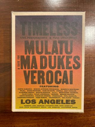 Timeless 3x Dvd Suite For Ma Dukes J Dilla Arthur Verocai Rare / 4000 Cd Vinyl