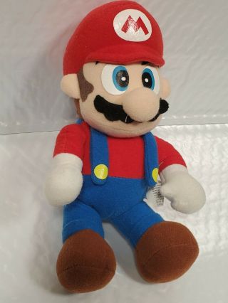 1997 Vintage Limited Edition Nintendo Power N64 Mario Plush Toy Toysite.  RARE 3