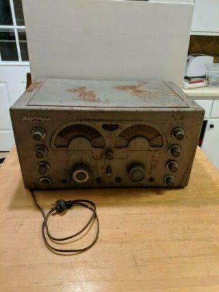National Model Nc - 173 Receiver Vintage Rare Powers On